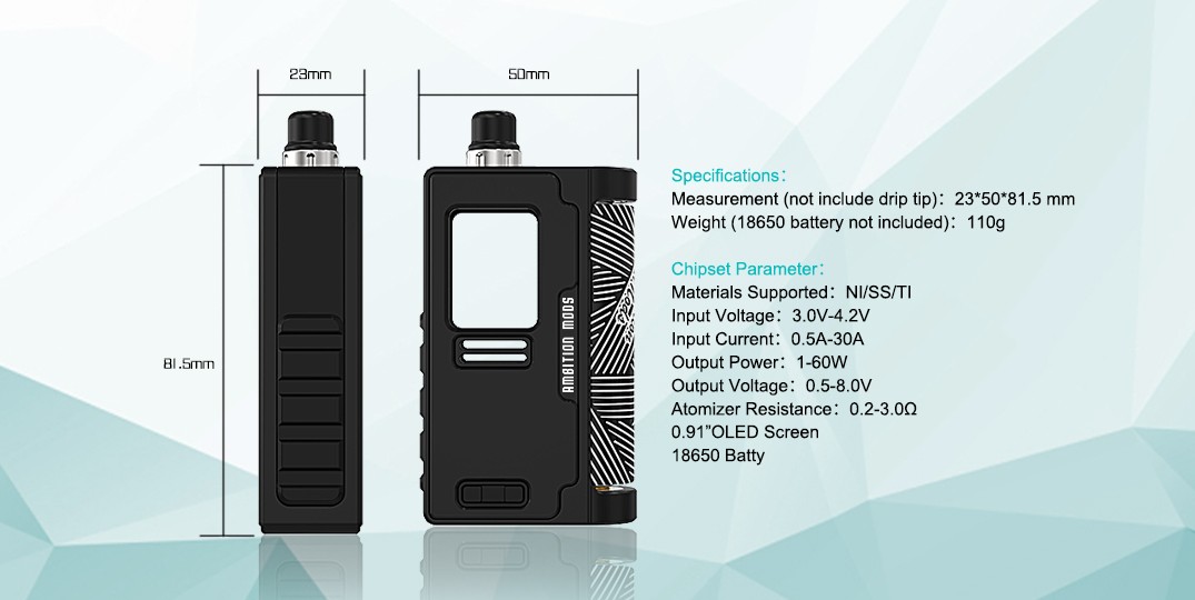 kil lite boro mod 60w by ambition mods x kilic customs 2