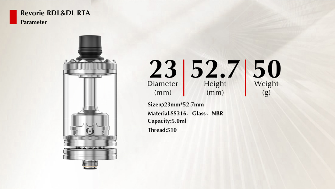 revorie rdl dl rta 5ml 23mm by ambition mods8