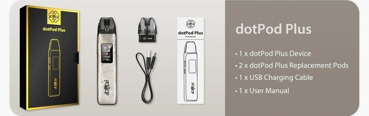dotpod plus pod kit 1500mah 35w 3ml by dotmod 8