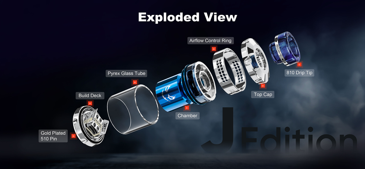 dead rabbit v3 rta j edition 25mm by hellvape 7
