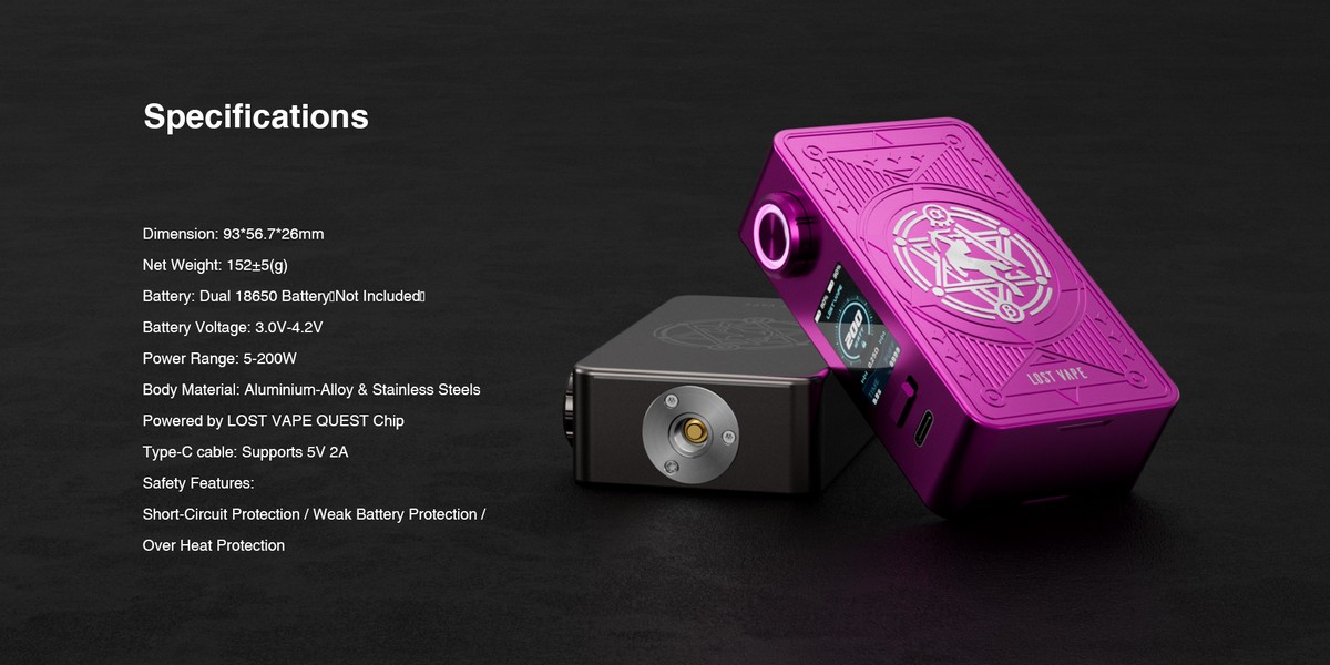centaurus m200 kit 200w by lost vape 9