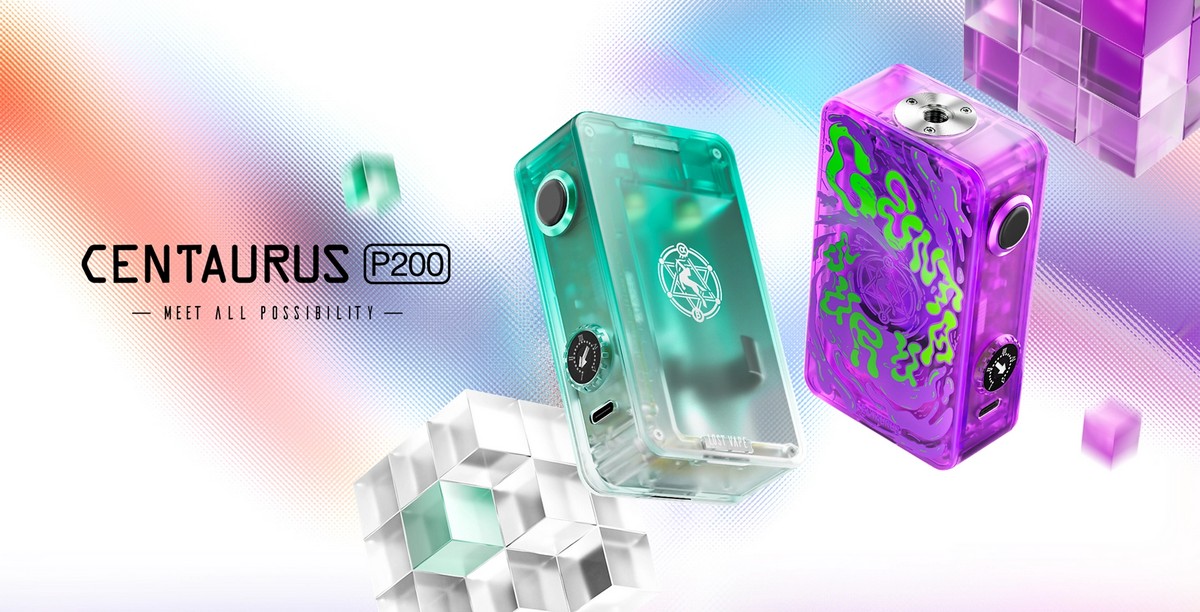 centaurus p200 box mod 2x18650 by lost vape 1