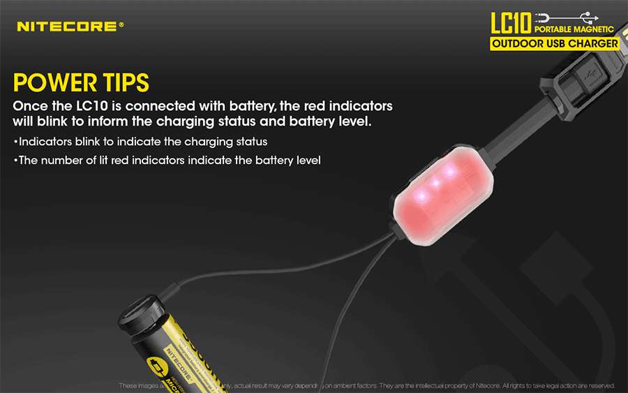 fortistis nitecore lc10 6