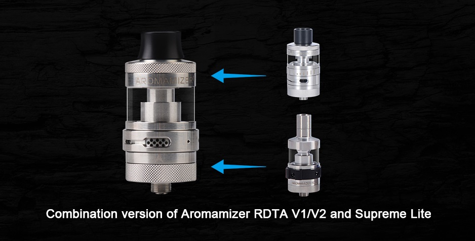 aromamizer lite rta vape experts v1 5 23mm by steam crave 2