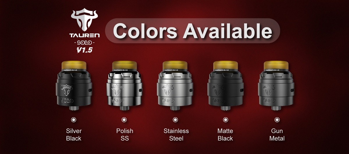 tauren solo rda v1 5 25mm by thunderhead thc 8
