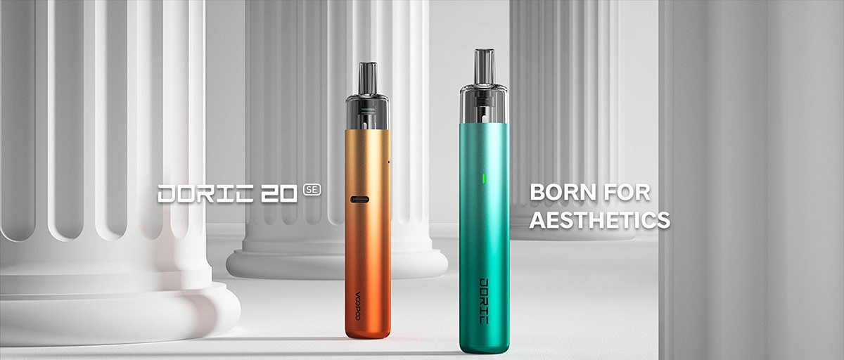 doric 20 se kit 1200mah 2ml by voopoo 1